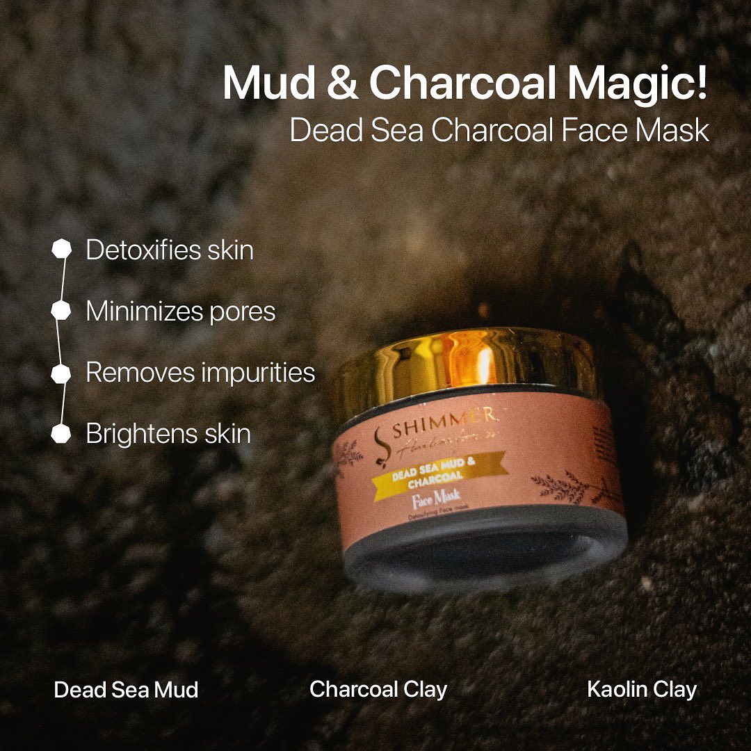 Dead Sea Mud & Charcoal Face Mask