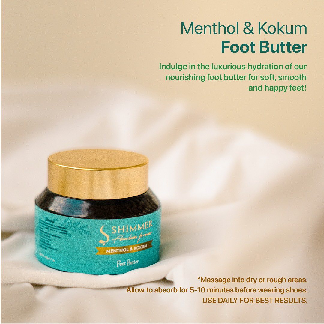 Menthol & Kokum Foot Butter