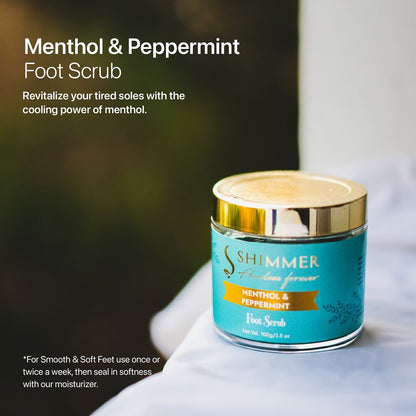 Menthol & Peppermint Foot Scrub